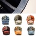   Baseball Cap Letters Embroidery Peaked Cap Denim Distressed Hat Retro  eb-73581229